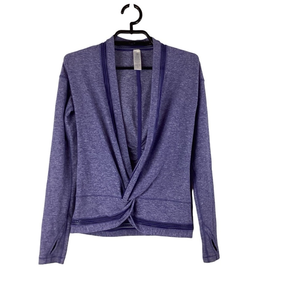 Ivivva Own The Move Shrug Size 10 Heathered Purple